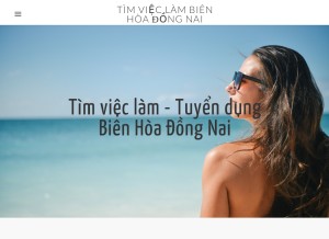 How tuyendungdongnai.weebly.com looks like on a tablet such as an iPad.