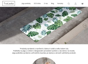 How tvalaska.cz looks like on a tablet such as an iPad.
