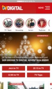 How tvdigital.de looks like on a mobile device such as an iPhone.