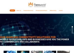 How tw1.com looks like on a tablet such as an iPad.