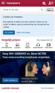 How tweakers.net looks like on a mobile device such as an iPhone.