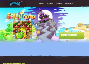 How twimler.com looks like on a tablet such as an iPad.