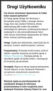How twojapogoda.pl looks like on a mobile device such as an iPhone.