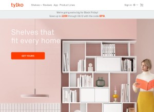 How tylko.com looks like on a tablet such as an iPad.