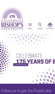 How ubishops.ca looks like on a mobile device such as an iPhone.