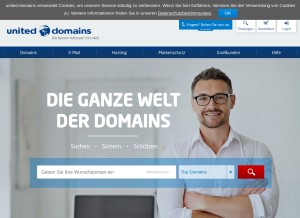 How udag.de looks like on a tablet such as an iPad.