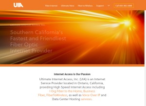 How uia.net looks like on a tablet such as an iPad.