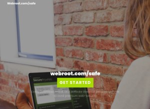 How ukwebroot.com looks like on a tablet such as an iPad.