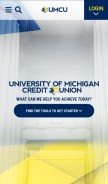 How umcu.org looks like on a mobile device such as an iPhone.