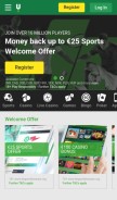 How unibet.com looks like on a mobile device such as an iPhone.