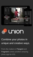 How unionapp.co looks like on a mobile device such as an iPhone.