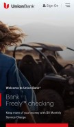 How unionbank.com looks like on a mobile device such as an iPhone.