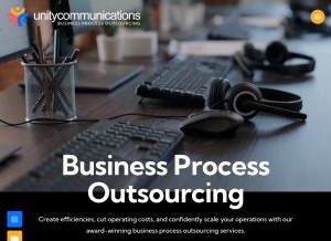 How unity-connect.com looks like on a tablet such as an iPad.