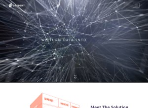 How upsight-api.com looks like on a tablet such as an iPad.