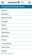 How upsstoreprint.com looks like on a mobile device such as an iPhone.