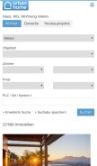 How urbanhome.ch looks like on a mobile device such as an iPhone.