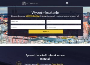 How urbanone-widget.pl looks like on a tablet such as an iPad.