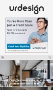 How urdesignmag.com looks like on a mobile device such as an iPhone.