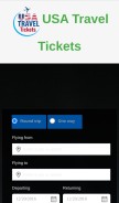 How usatraveltickets.com looks like on a mobile device such as an iPhone.