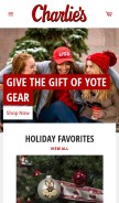 How usdcharliestore.com looks like on a mobile device such as an iPhone.