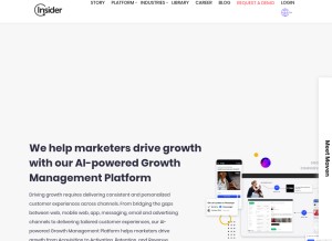How useinsider.com looks like on a tablet such as an iPad.