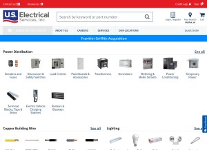 How usesi.com looks like on a tablet such as an iPad.