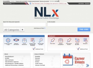 How usnlx.com looks like on a tablet such as an iPad.