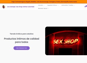 How uvasalvaje.com looks like on a tablet such as an iPad.