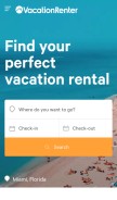 How vacationrenter.com looks like on a mobile device such as an iPhone.