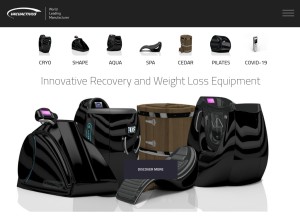 How vacuactivus.com looks like on a tablet such as an iPad.