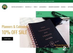 How vanness1938.com looks like on a tablet such as an iPad.