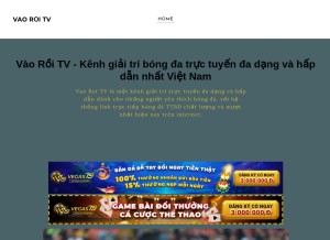 How vaoroitv1.weebly.com looks like on a tablet such as an iPad.