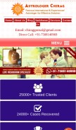 How vashikaranspecialistchirag.com looks like on a mobile device such as an iPhone.