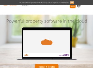 How vebraalto.com looks like on a tablet such as an iPad.