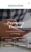 How velocitypayment.com looks like on a mobile device such as an iPhone.