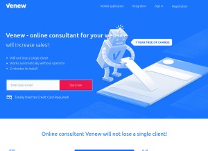 How venew.io looks like on a tablet such as an iPad.