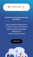 How veridonglobal.com looks like on a mobile device such as an iPhone.