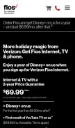 How verizonspecials.com looks like on a mobile device such as an iPhone.