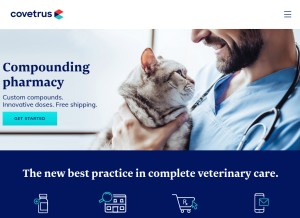 How vetsfirstchoice.com looks like on a tablet such as an iPad.