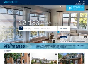 How viacapitalevendu.com looks like on a tablet such as an iPad.