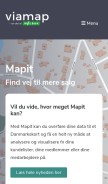 How viamap.net looks like on a mobile device such as an iPhone.