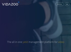 How vidazoo.com looks like on a tablet such as an iPad.