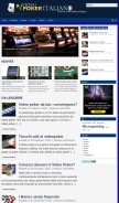 How videopokeritaliano.com looks like on a mobile device such as an iPhone.