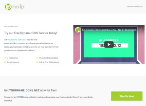 How viewdns.net looks like on a tablet such as an iPad.