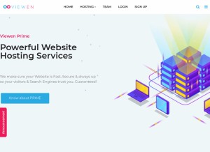 How viewen.com looks like on a tablet such as an iPad.