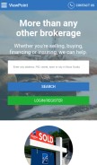How viewpoint.ca looks like on a mobile device such as an iPhone.
