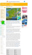 How vigilance-meteo.fr looks like on a mobile device such as an iPhone.