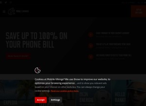 How vikingdeals.be looks like on a tablet such as an iPad.