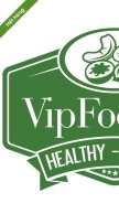 How vipfood.vn looks like on a mobile device such as an iPhone.