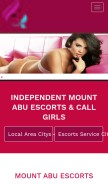How vipmountabuescorts.in looks like on a mobile device such as an iPhone.